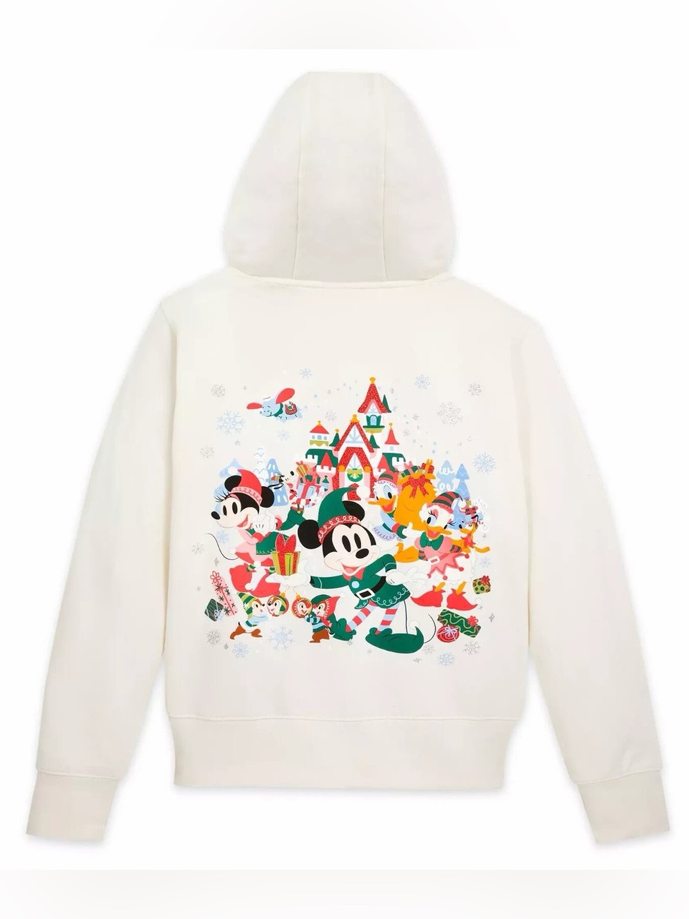 Walt Disney World Parks Making Christmas Magical Zip Front Hoodie